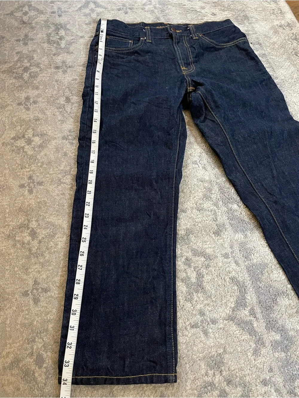 Nudie Jeans Indigo Straight Men’s Denim